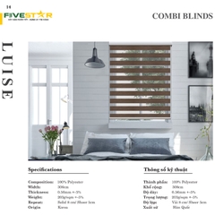 Rèm cầu vồng Fivestar Luise 01-03