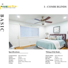 Rèm cầu vồng Fivestar Basic BS01-BS03