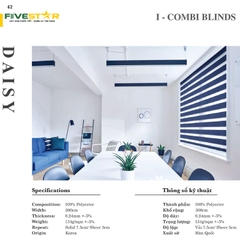 Rèm cầu vồng Fivestar Daisy 01-03