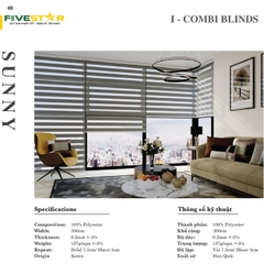 Rèm cầu vồng Fivestar Sunny 01-03