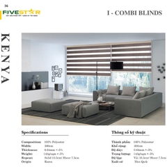 Rèm cầu vồng Fivestar Kenya 01-03