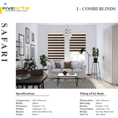 Rèm cầu vồng Fivestar Safari 01-03