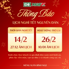 THÔNG BÁO LỊCH NGHỈ TẾT  NGUYÊN ĐÁN 2026