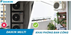 Dàn Nóng Điều Hòa Multi-S Daikin 24.000BTU 1 chiều MKC70SVMV