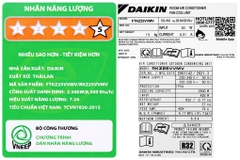 Điều Hòa Treo Tường Daikin 9.000BTU Inverter 1 Chiều FTKZ25VVMV