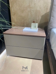 Tab Giường Bọc Da EINES Nightstand Table TG122