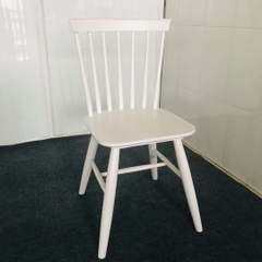 Bộ bàn ăn gỗ song tiện - BAX01