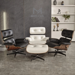 Ghế thư giãn Eames Lounge and Ottoman - GTG003