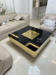 Bàn Trà LongHi Lord ( Bản Inox mạ PVD)