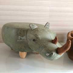 Ghế đôn thú bọc da hình động vật GDT
