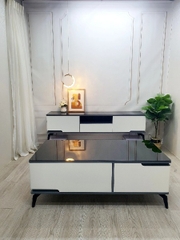 Bàn trà mặt kính BT005