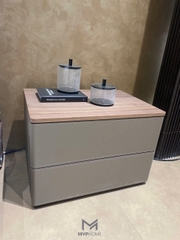 Tab Giường Bọc Da EINES Nightstand Table TG122