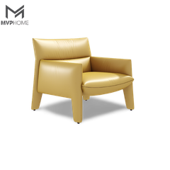 Ghế Sofa Đơn Light Yellow - GH191