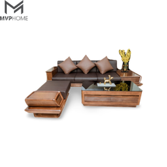 Sofa Gỗ Viking ( Chữ I )