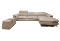 Sofa góc da Hàn Roman - SF020