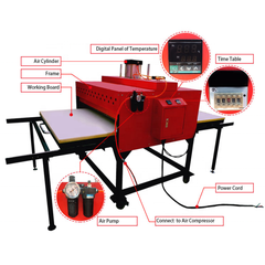 Máy ép nhiệt khổ lớn 80x100cm