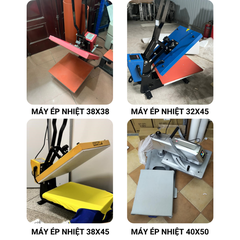 Máy ép nhiệt cũ đẹp có bảo hành