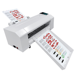 Máy cắt bế decal lên giấy tự động FCG350
