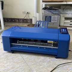 Máy cắt bế khổ A3 tự động lấy giấy FCG350DC (máy 2 đầu)