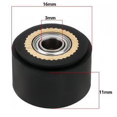 Bánh tỳ máy cắt decal Trung Quốc - Bánh xe kẹp vật liệu Pinch Roller