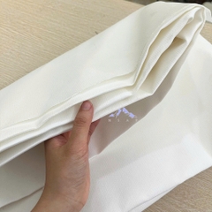 Vải thêu logo có vân Tatami