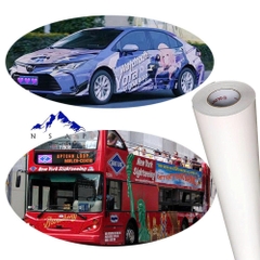 Decal ô tô in mực dầu ecosolvent