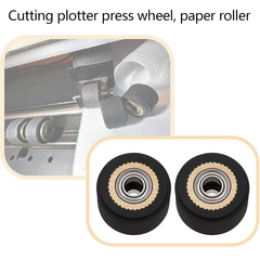 Bánh tỳ máy cắt decal Trung Quốc - Bánh xe kẹp vật liệu Pinch Roller