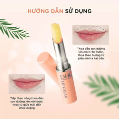 DHC Son Dưỡng Lip Cream - Bản Nhật Không màu