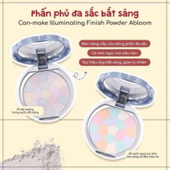 Canmake Phấn Phủ Finish Powder (Vỏ Xanh) - Abloom
