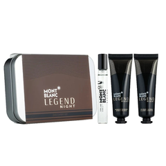 Set MontBlanc Legend Night EDP 7.5ml + After Shave Balm + Shower Gel 30ml