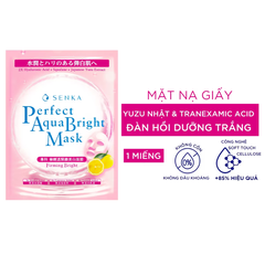 Senka Mặt Nạ Firming Bright D/C