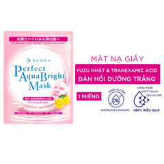 Senka Mặt Nạ Firming Bright