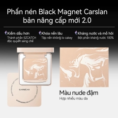 Carslan Phấn Phủ Dạng Nén 2.0 Black Magnet Soft Focus Powder ( Mẫu Mới )