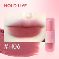 HOLD LIVE Son Kem Lì Mud Velvet Cloud Feeling Lip Glaze #H06