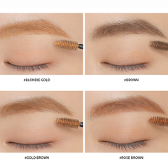 3CE  Chuốt Lông Mày Eyebrow Mascara Rose Brown 4g