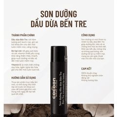 COCOON Son Dưỡng Dầu Dừa Bến Tre 5g