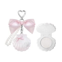 Flower Knows Highlighter Shell's Jewel Collection (Moonlight Stone) + Charm (Creamy Pink)