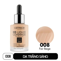 Catrice Kem Nền HD Liquid Coverage Foundation 30ml