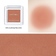 JUDYDOLL Má Hồng Pretty Blush Powder #34