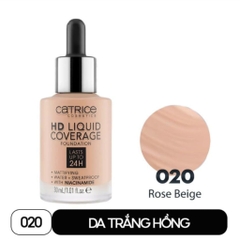 Catrice Kem Nền HD Liquid Coverage Foundation 30ml
