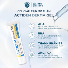 Actidem Derma Gel Giảm Mụn18g