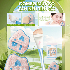 Amortals Combo Mút Cọ Tán Nền Tiên Cá