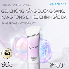 Anessa Chống Nắng Brightening UV Sunscreen Gel N 90g [Vỏ Mới]