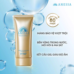 Anessa Gel Chống Nắng Perfect UV Sunscreen Skincare Gel NA 90g - Vỏ Giấy