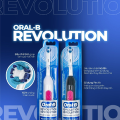 Bàn chải pin Oral B Revolution
