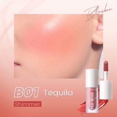FOCALLURE Má hồng dạng kem Hangover Red Wine - B01