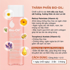 Bio-Oil Tinh Dầu Chống Rạn Da - 125ml