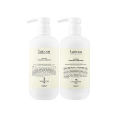 Bộ Dầu Gội Xả BATIOUS 500ml  - Trắng