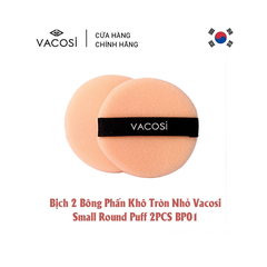 BP01 - VACOSI SMALL ROUND PUFF - 2PCS
