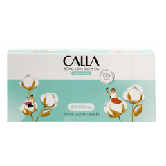 Calla Bông tẩy Trang 80 Miếng